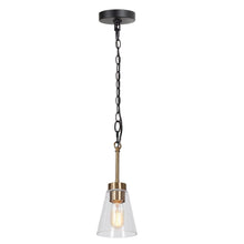 Greenriver 1-Light Mini Black Modern Pendant Light Fixtures