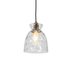 Smattefild 1-Light Mini Brass Modern Pendant Light Fixtures