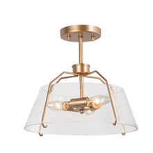 Evan 3-Light Semi-Flush