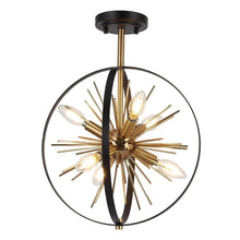 Ian 6-Light Semi-Flush