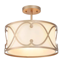 Joan 3-Light Semi-Flush