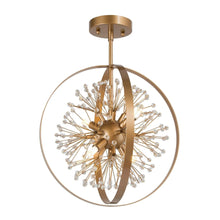 Lillian 4-Light Semi-Flush