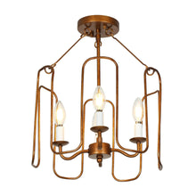 Pete 4-light Semi-Flush