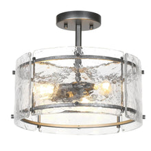 Scott 3-Light Semi-Flush