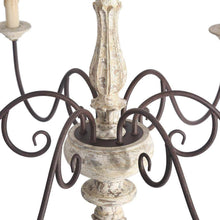 Apalachicola 6-Light Oversized Wood Chandelier