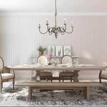Apalachicola 6-Light Oversized Wood Chandelier