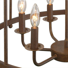 Trounifer 6-Light Small Black Chandelier