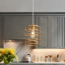 Alpinum 1-Light Mini Gold Modern Pendant Light Fixtures