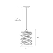 Alpinum 1-Light Mini Gold Modern Pendant Light Fixtures