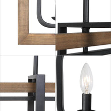 Sydney 6-Light Large Wood Chandelier