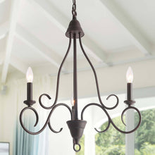 Legiasismeri 3-Light Medium Bronze Chandelier