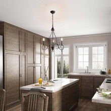 Legiasismeri 3-Light Medium Bronze Chandelier