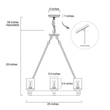 Lontherming 6-Light Medium Wood Chandelier
