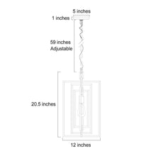 Barry 1-Light Medium Black Modern Pendant Light Fixtures