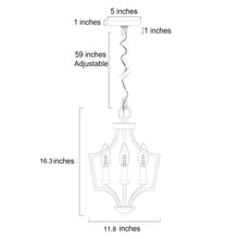 Raglunov 3-Light Mini Gold Chandelier