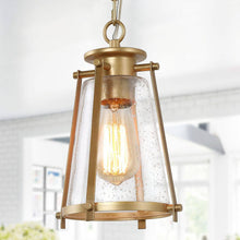 Eunoccaia 1-Light Mini Gold Modern Pendant Light Fixtures