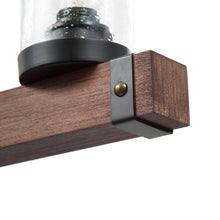 Fulgoroso 5-Light Oversized Wood Chandelier