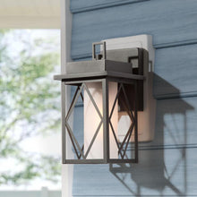 Brynhildr 11"H 1-Light Black Outdoor Wall Light