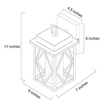 Brynhildr 11"H 1-Light Black Outdoor Wall Light