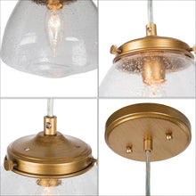 Rambolica 1-Light Mini Gold Modern Pendant Light Fixtures