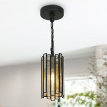 Hemaaolay 1-Light Mini Black Modern Pendant Light Fixtures