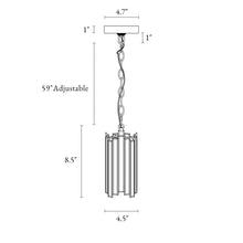 Hemaaolay 1-Light Mini Black Modern Pendant Light Fixtures