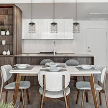 Prosody 1-Light 5" Silver Industrial Cylinder Cage Pendant Light Fixtures