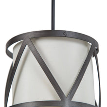 Muriryffa 1-Light 6" Black Modern Cylinder Pendant Light Fixtures