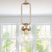 Unelefante 1-Light Mini Gold Modern Pendant Light Fixtures