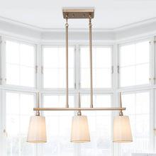 Sanantonio 3-Light 25-in Gold Modern Linear Kitchen Island Light