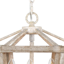Penetrar 3-Light Mini Wood Chandelier
