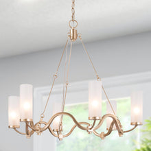 Marlon 6-Light Large Gold Chandelier