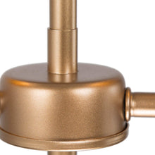 Alocasia 4-Light 34.5-in White&Gold Modern Linear Kitchen Island Light