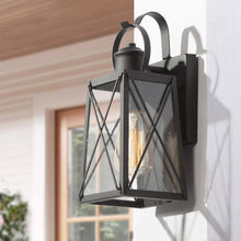 Pachypoda 12.5"H 1-Light Black Outdoor Wall Light