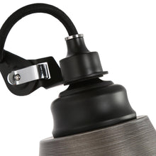 Aurelienne 1-Light 2 Pack Black & Gray Swing Arm Wall Sconces