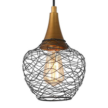 Kendyleigh 1-Light Mini Black Modern Pendant Light Fixtures