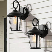 Jack 11"H 1-Light Outdoor Wall Lantern Set of 2