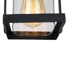 Pseudochromis 1-Light Mini Black Outdoor Pendant Light