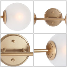 Triggerfish 2-Light Gold Vanity Light