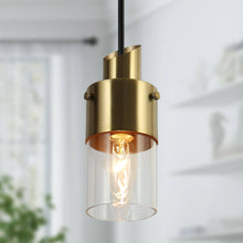 Iphigenia 1-Light Mini Brass Modern Pendant Light Fixtures