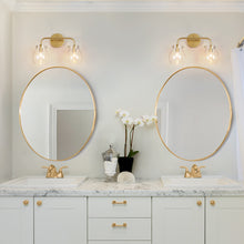 Octopetala 2-Light Gold Vanity Light