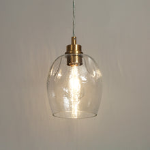 Fupotoss 1-Light 6.5" Modern Glass Pendant Light Fixtures
