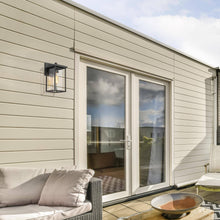 Nechulcx 11"H 1-Light Black Outdoor Wall Light