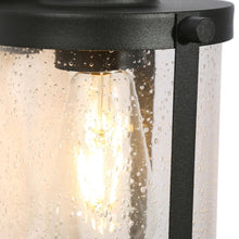 Jouzzou 11.8"H 1-Light Black Outdoor Wall Light