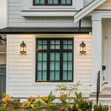 Jouzzou 11.8"H 1-Light Black Outdoor Wall Light