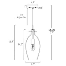 Enjinqu 1-Light Mini Brass Modern Pendant Light Fixtures