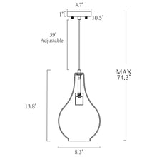 Alvin 1-Light Mini Brass Modern Pendant Light Fixtures