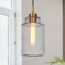 Hogfish 1-Light Mini Brass Modern Pendant Light Fixtures