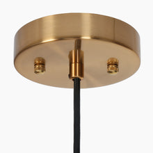 Hogfish 1-Light Mini Brass Modern Pendant Light Fixtures