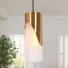 Valonia 1-Light Mini Brass Modern Pendant Light Fixtures
